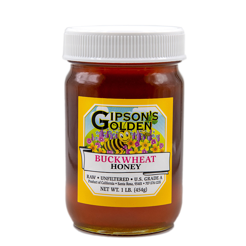 Gipsons Golden BUCKWHEAT honey