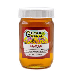 Gipson's Golden CLOVER honey