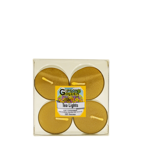 Gipson Golden tea lights